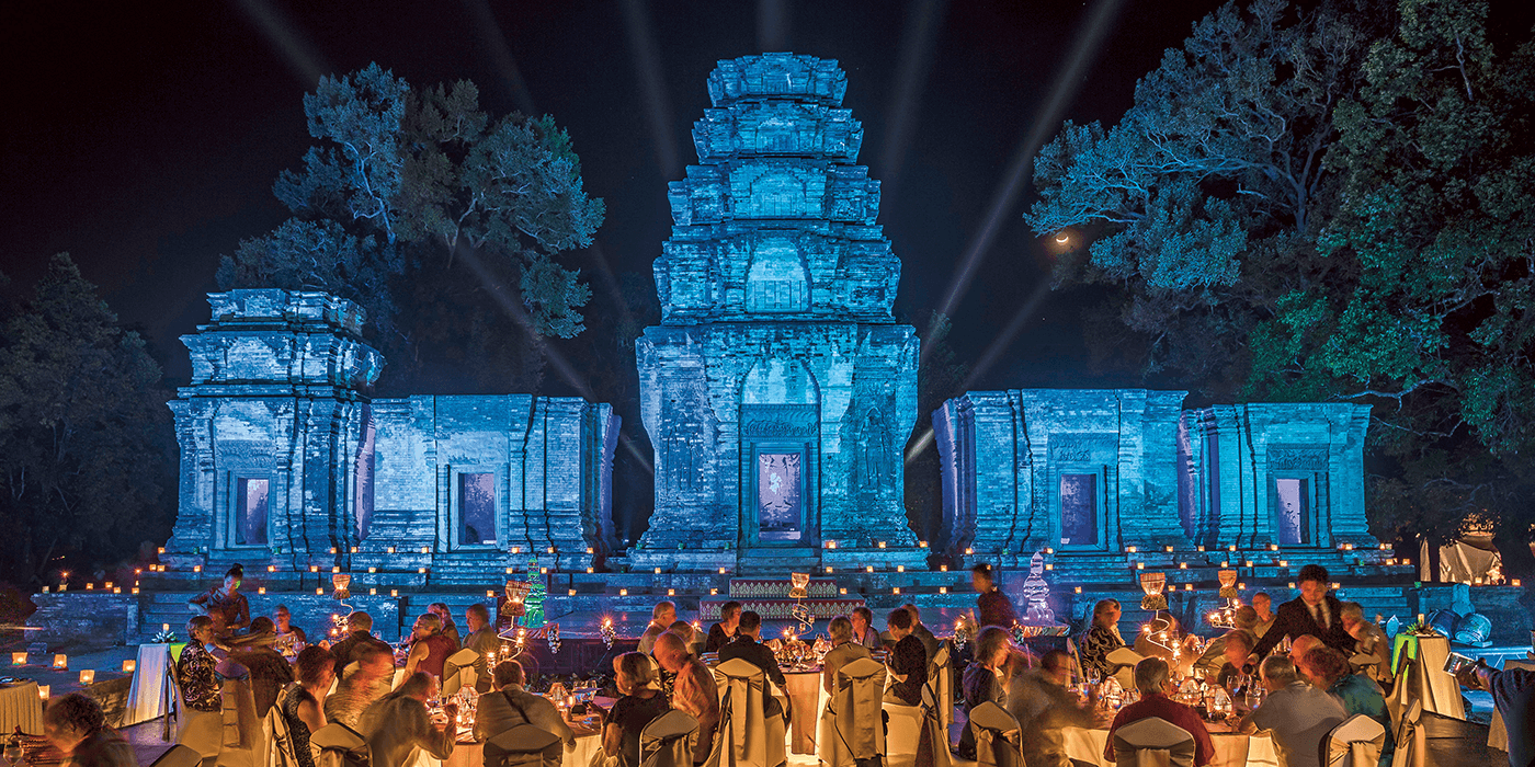 Southeast Asia River Cruise Offers 2024 2025 Scenic   Angkor Temple Dinner 1400x700 